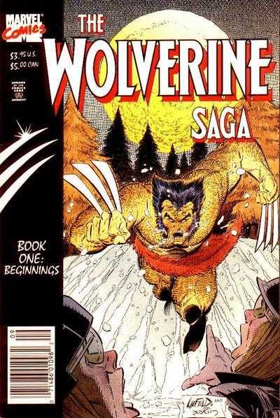 Portada de The Wolverine Saga a cargo de, por supuesto, ROB! Liefeld