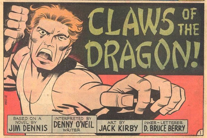 Viñeta de Richard Dragon, Kung-Fu Fighter 3 en la que vemos