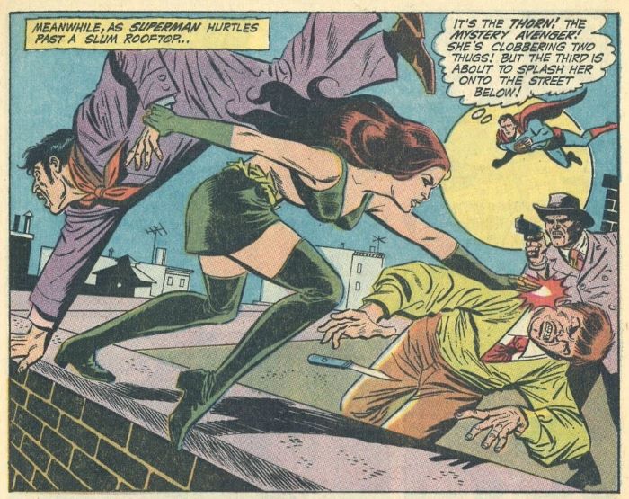 Viñeta de Superman's Girl Friend, Lois Lane 105 en la que vemos