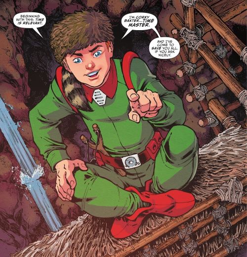 Viñeta de Stargirl: The Lost Children 4 en la que vemos