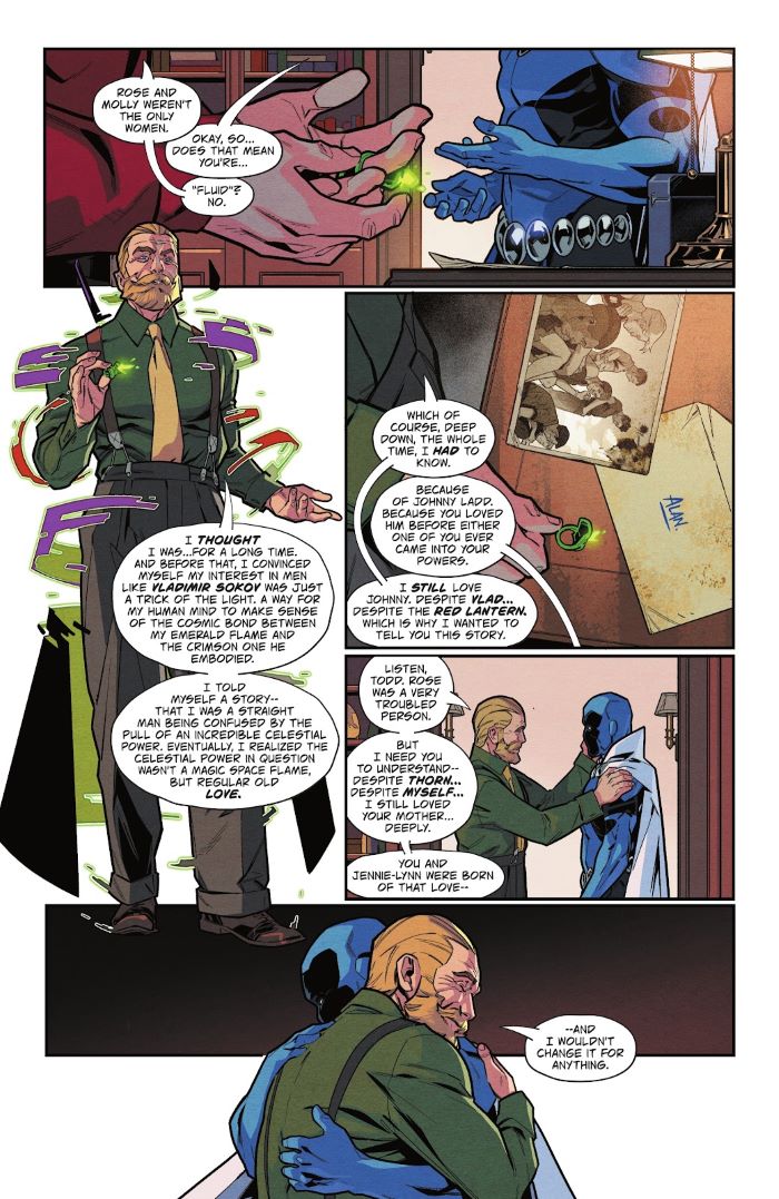 Página de Alan Scott: The Green Lantern 6 en la que vemos