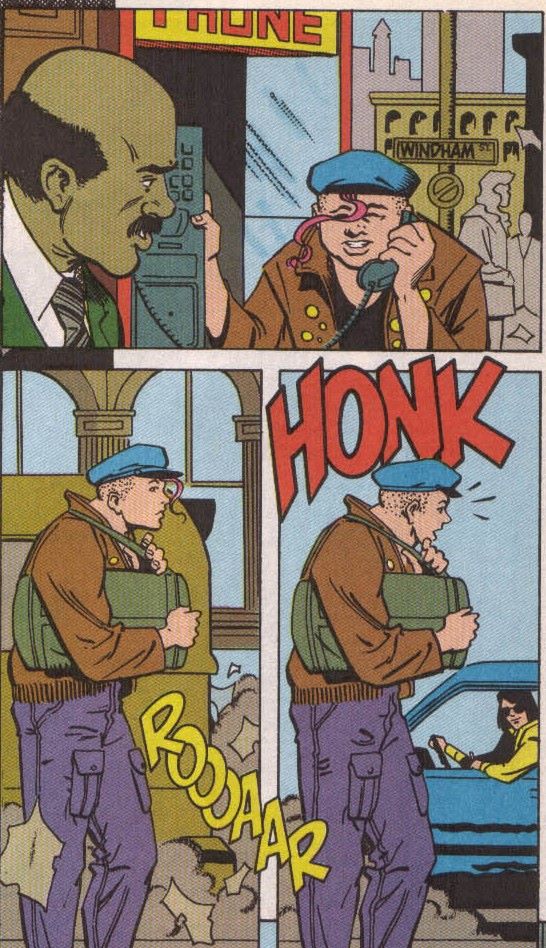 Viñetas de Time Masters en las que vemos