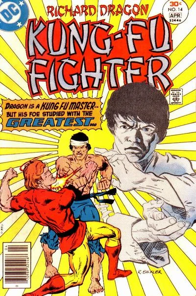 Portada de Richard Dragon, Kung-Fu Fighter 14 en la que vemos