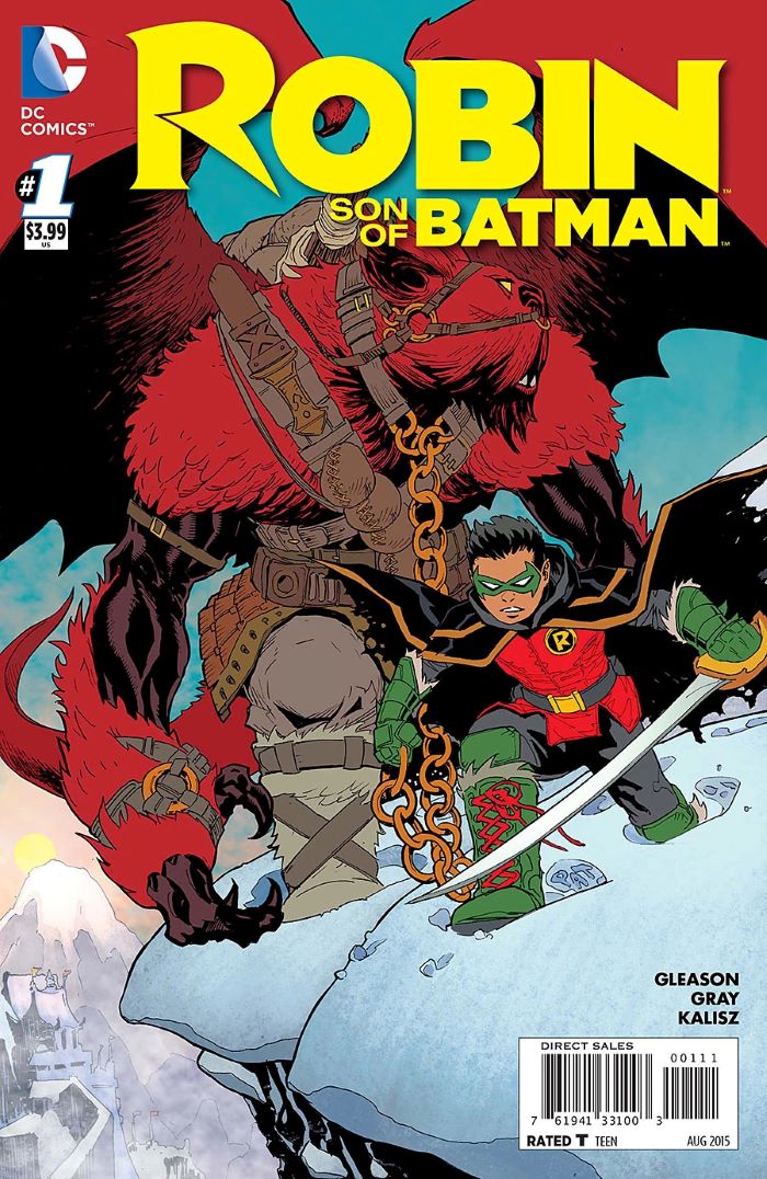 Portada de Robin: Son of Batman en la que vemos