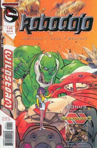 Portada de Robo Dojo en la que vemos