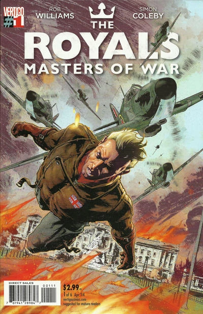 Portada de The Royals: Masters of War en la que vemos