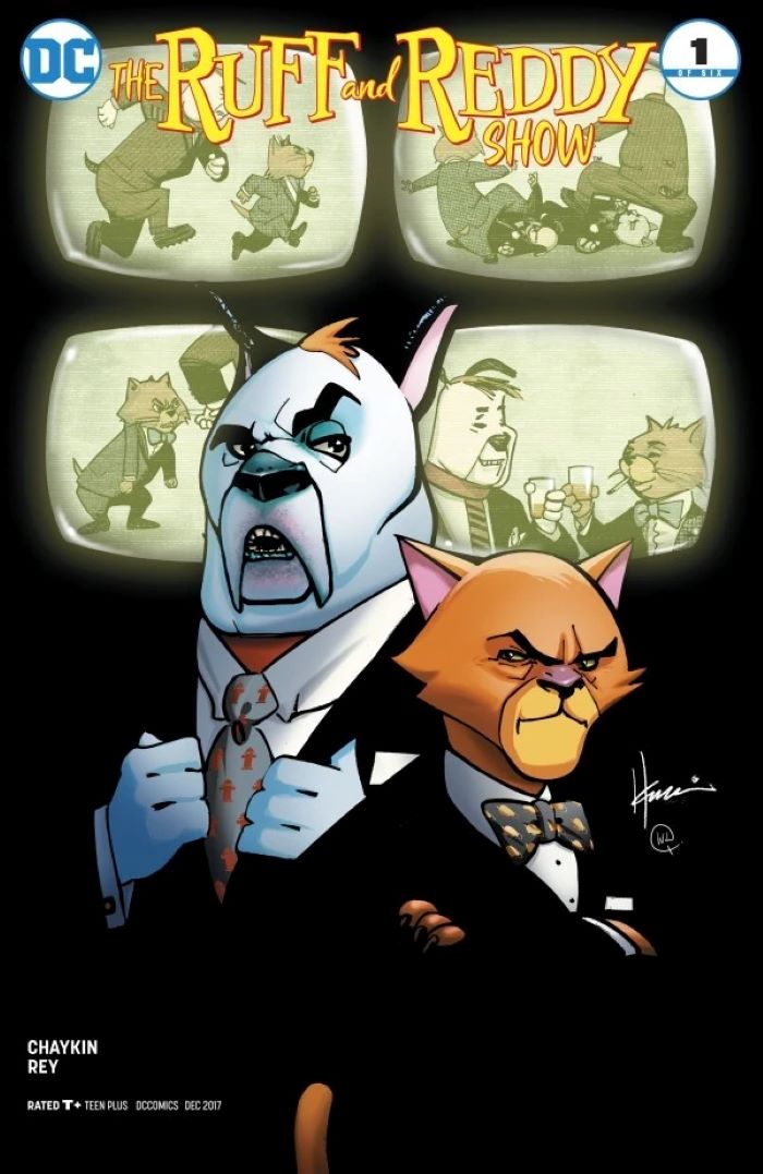 Portada de The Ruff & Reddy Show en la que vemos